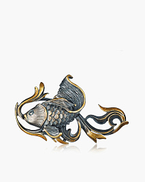 Брошь из серебра