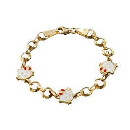 Браслет из желтого золота