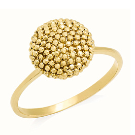 Кольцо из желтого золота