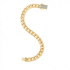 Итальянский золотой браслет