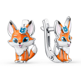 Серьги из серебра