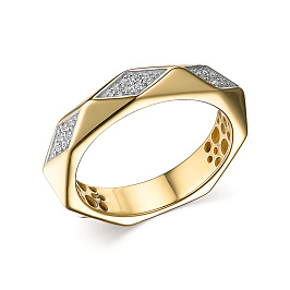 Кольцо из желтого золота