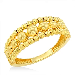 Кольцо из желтого золота