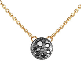 Колье из желтого золота