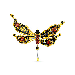 Брошь из серебра