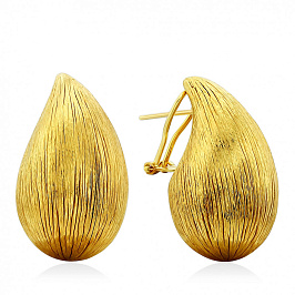 Золотые серьги 585