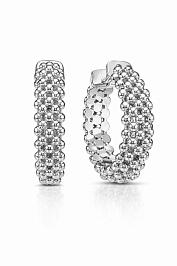 Серьги из белого золота