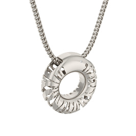 Подвеска из белого золота