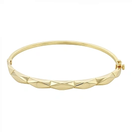 Жесткий Браслет из золота