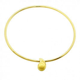 Колье капля из золота 585 пробы