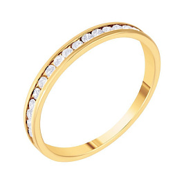 Кольцо из желтого золота