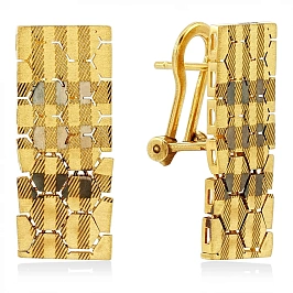 Серьги из золота 585 пробы