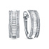 Серьги из белого золота