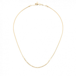 Колье из желтого золота