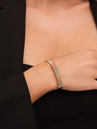 Браслет из комбинированного золота