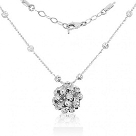 Колье из белого золота