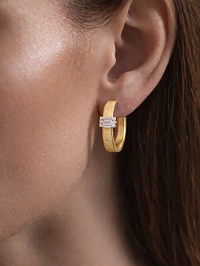 Серьги из золота с бриллиантами