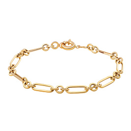 Браслет из желтого золота