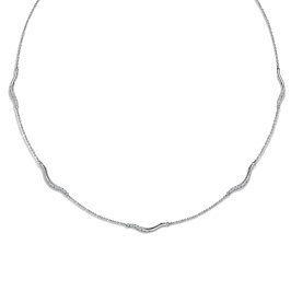 Колье ALROSA  из белого золота