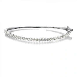 Золотой браслет с бриллиантами