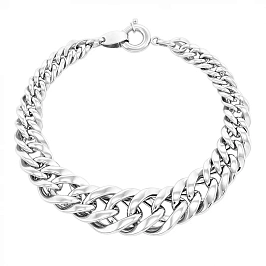 Декоративный браслет из белого золота