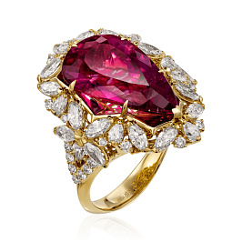 Кольцо из желтого золота 8,22 ct