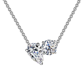 Колье ALROSA  из белого золота