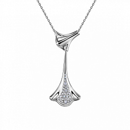 Подвеска из белого золота