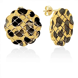 Золотые серьги