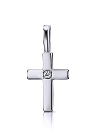 Подвеска из белого золота