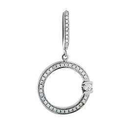 Подвеска из белого золота