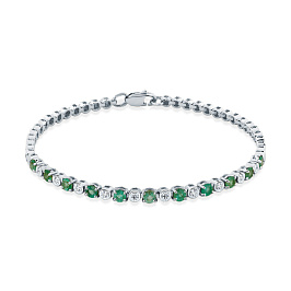 Браслет из белого золота