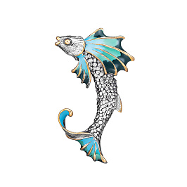 Брошь из серебра