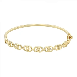 Жесткий Браслет из золота