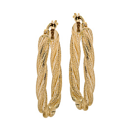 Серьги из желтого золота