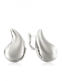 Серьги капли стиль Боттега