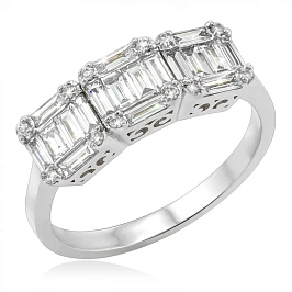 Эксклюзивное золотое Кольцо с бриллиантами