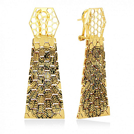 Серьги из золота 585 пробы