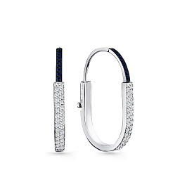 Серьги из белого золота