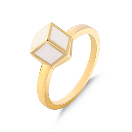 Кольцо из желтого золота