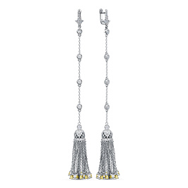 Серьги из серебра