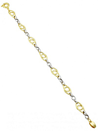 Декоративный браслет из золота