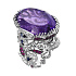 Кольцо из белого золота с аметистом 25,74 ct