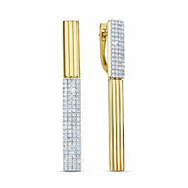 Серьги из желтого золота