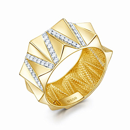 Кольцо из желтого золота