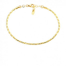 Браслет из желтого золота