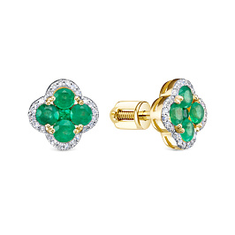 Серьги из золота