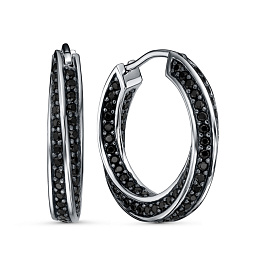 Серьги из серебра