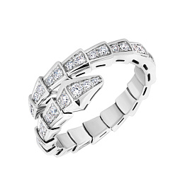 Кольцо из белого золота