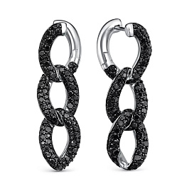 Серьги из серебра